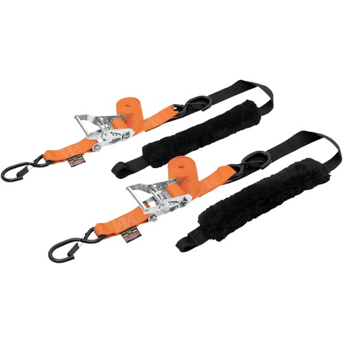 Powertye Fat Strap Deluxe Ratchet Tie Downs With Sheepskin Soft Tye Parts Giant