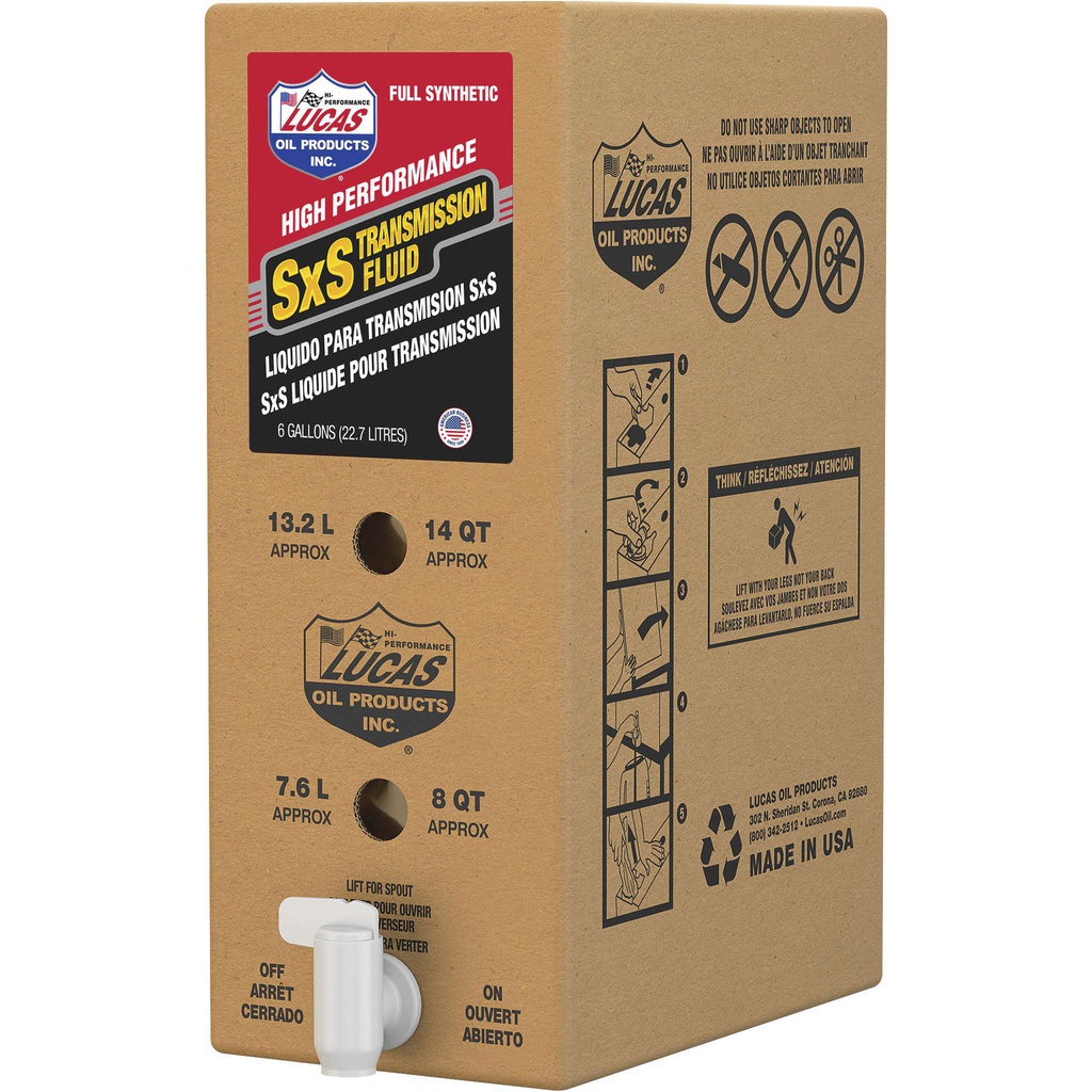 Lucas Oil SXS Synthetic ATV/UTV Transmission Fluid Parts Giant