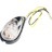 Chrome with Clear Lens