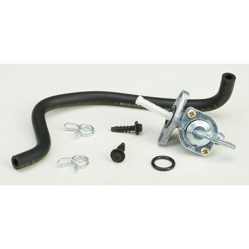 Fuel Star Petcock Fuel Valve Kit w/ Fuel Lines 1989-2002 Kawasaki Bayou 300 4x4 