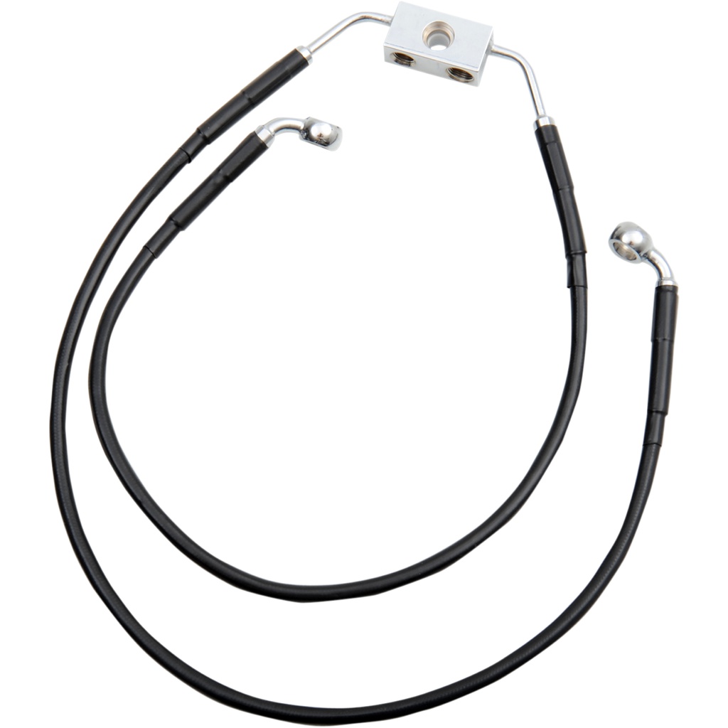 Drag Specialties Stainless Steel Braided ABS Brake Line Kit Parts Giant