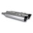 Chrome with Black End Cap