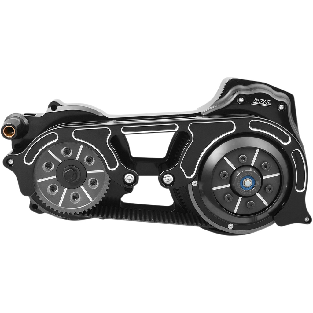 BDL Open Belt Drive Kit with 1Piece Motor Plate Chrome Parts Giant