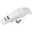 White with Red Lens