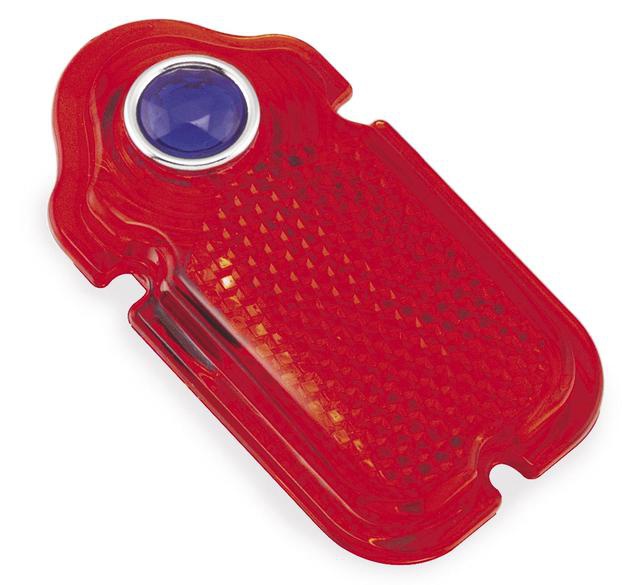 Biker's Choice Tombstone Taillight Blue Dot Lens Parts Giant