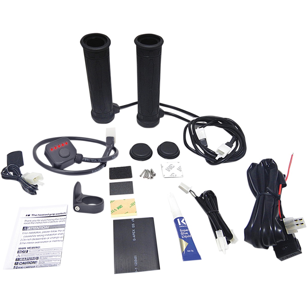 Koso 5 Level Heated ATV Grips Parts Giant