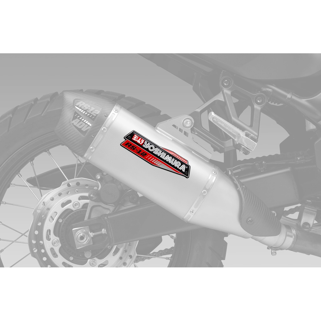Yoshimura RS12 Muffler Badge Parts Giant