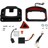 Black with Red Lens