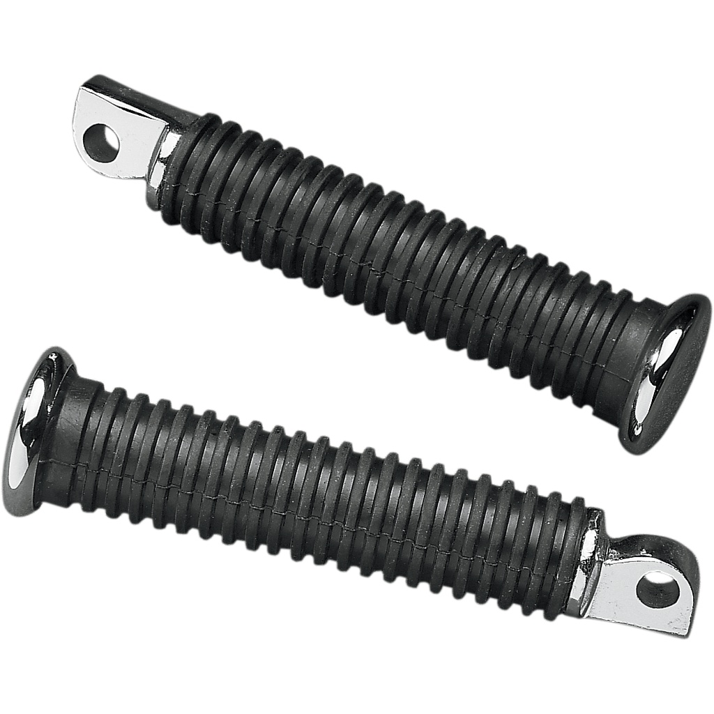 Drag Specialties Rubber VibrationAbsorbent Passenger Footpegs Parts