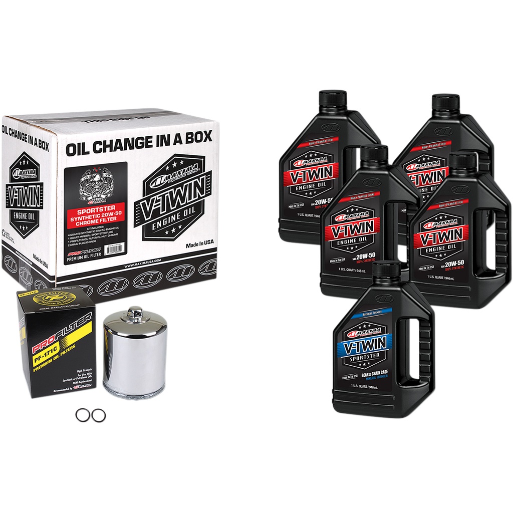 Maxima Oil Change In A Box Synthetic Oil Kit Parts Giant
