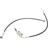 Black Cable/Chrome Fittings