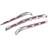 Chrome with Red Lens
