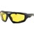 Black with Yellow Lens