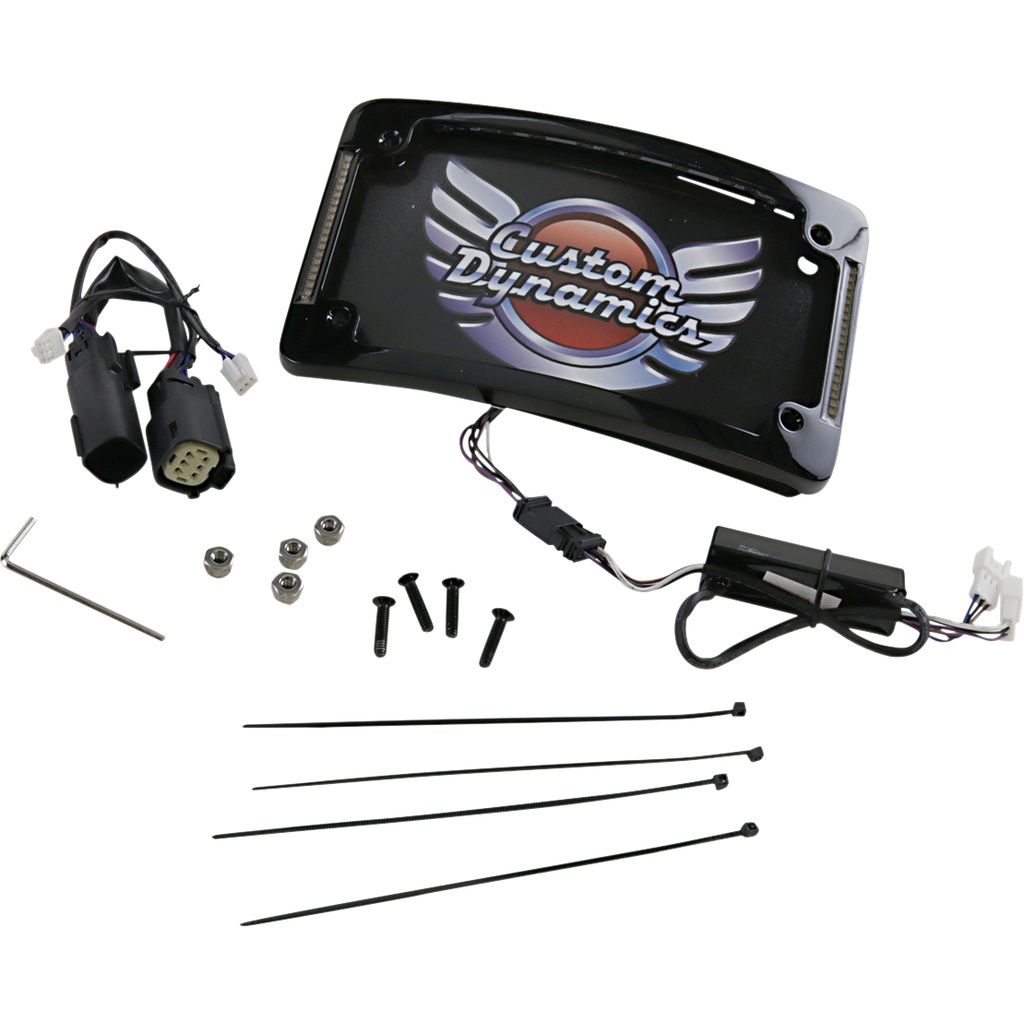 Custom Dynamics LED Radius License Plate Frame Parts Giant