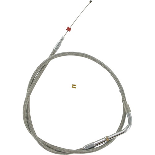 4 Stainless Braided by Barnett Details about   Harley-Davidson FXDI 2004-2005 Throttle Cable