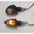 Black with Amber Lens