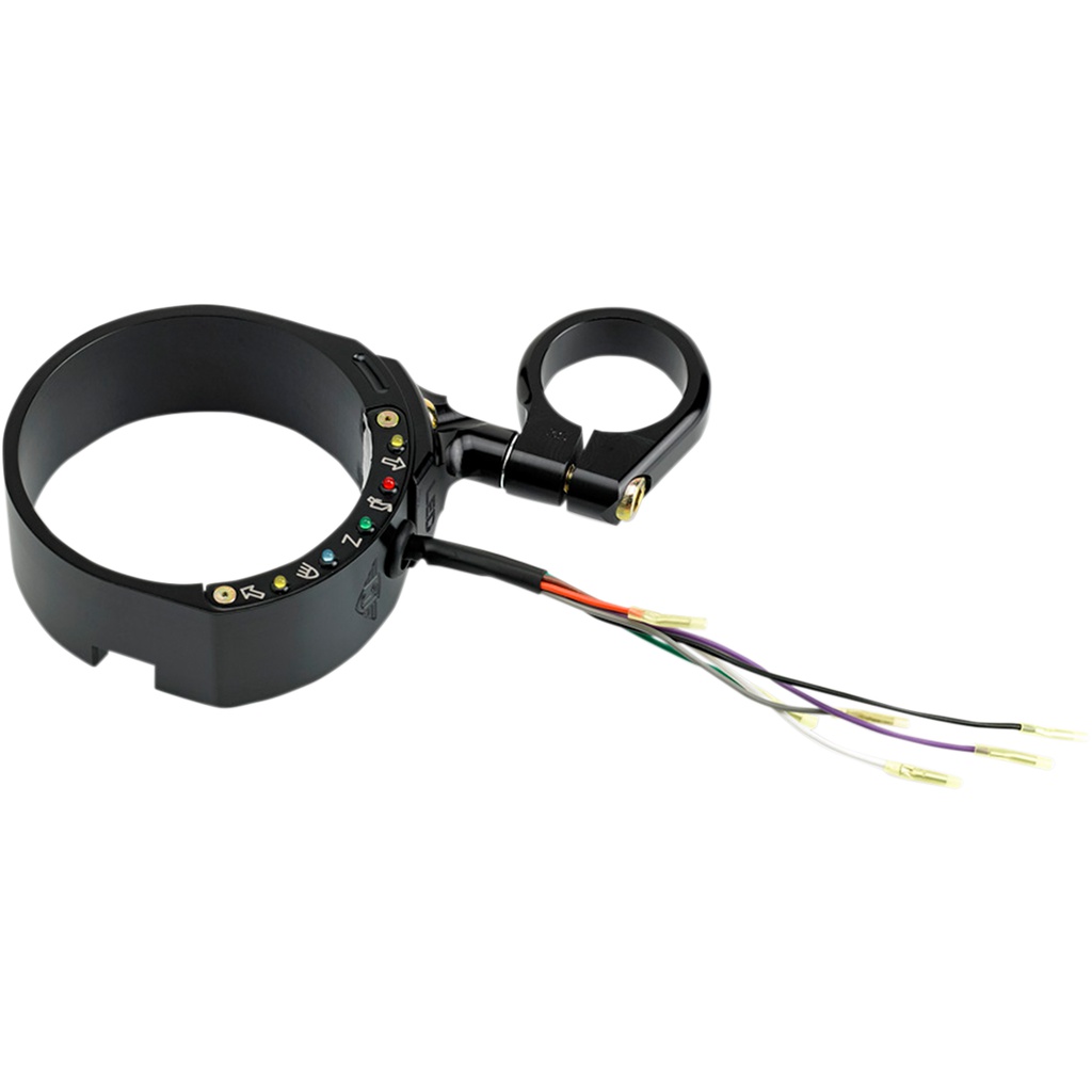 Joker Machine Speedo Relocation Brackets with Easy Mount Clamp Parts