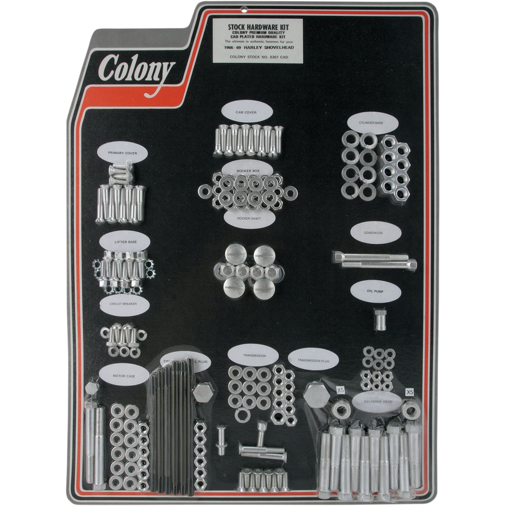 Colony Complete Engine Hardware Kit Parts Giant