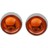 Chrome with Amber Lens