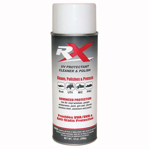 PLEX-RX UV PROTECTANT CLEANER & POLISH PLEX-RX PROVIDES 100% UVA AND UVB  PROTECTION