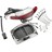 Chrome with Red Lens