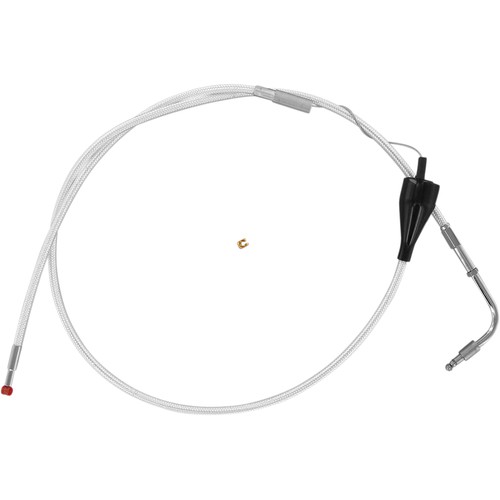 Harley Davidson Clear Stainless 8 Over Throttle Pull Cable 56313-76+8 Harley Davidson Clear Stainless 8 Over Throttle Pull Cable 56313-76+8