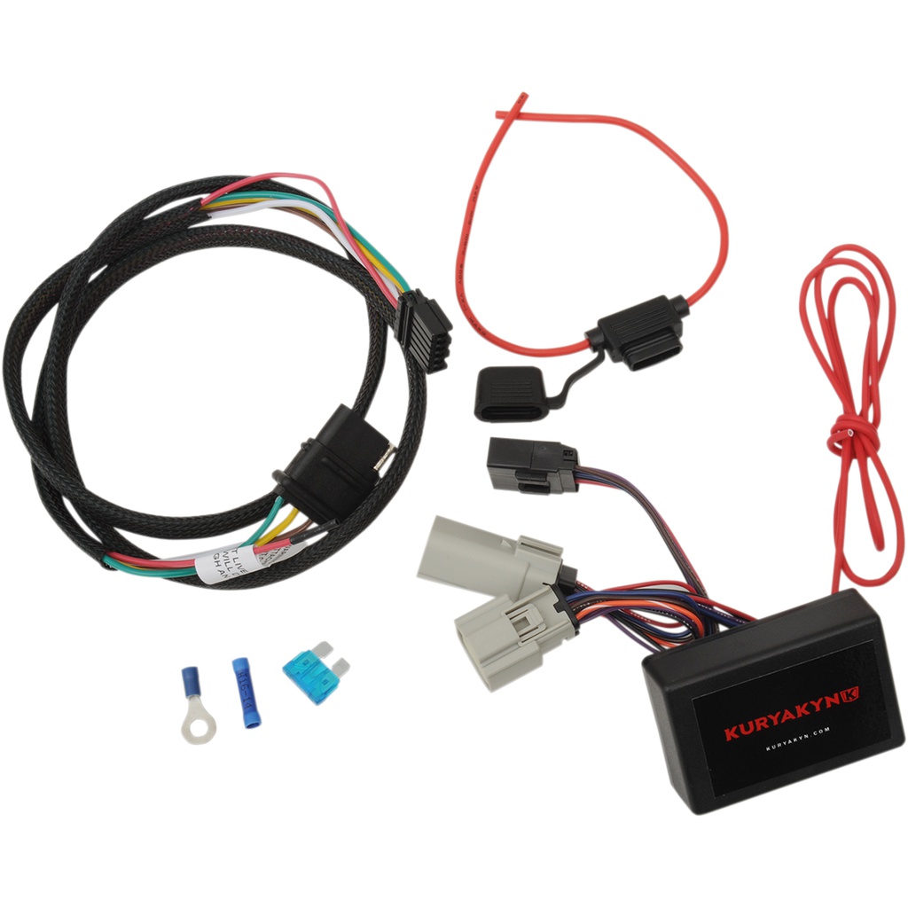 Kuryakyn Plug & Play Trailer Wiring Harness 4Wire Parts Giant