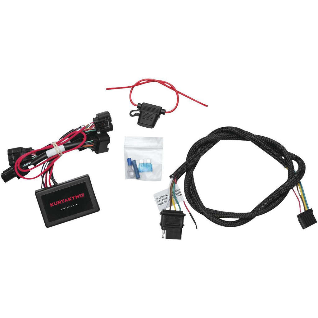 Kuryakyn Plug & Play Trailer Wiring Harness 4Wire Parts Giant