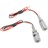 Chrome with Red Bulbs