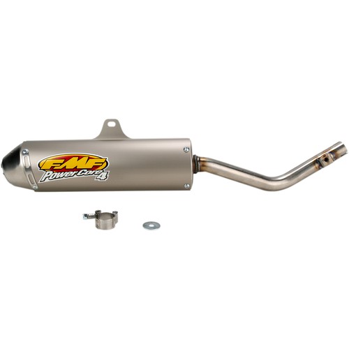 Material Color Natural 040071 Stainless Steel FMF Racing PowerCore 4 Spark Arrestor Full System with Stainless Steel Header 