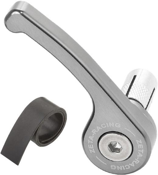 Zeta Aluminium Yamaha Red Front Axle Nut - View #2