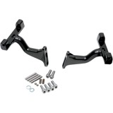 Passenger Floorboard Bracket Kit For Harley Touring 1993-2018 - Chrome, Streamline
