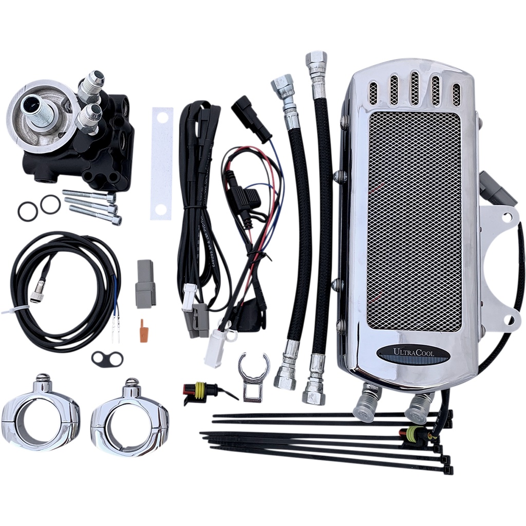 UltraCool Side Mount Oil Cooler with Dual Fans Parts Giant