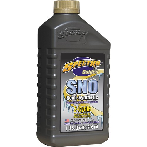 Spectro Golden 4 Semi-Synthetic Motor Oil 20w50 – 4 Quart – High Performance For Motorcycles & Wet Clutches