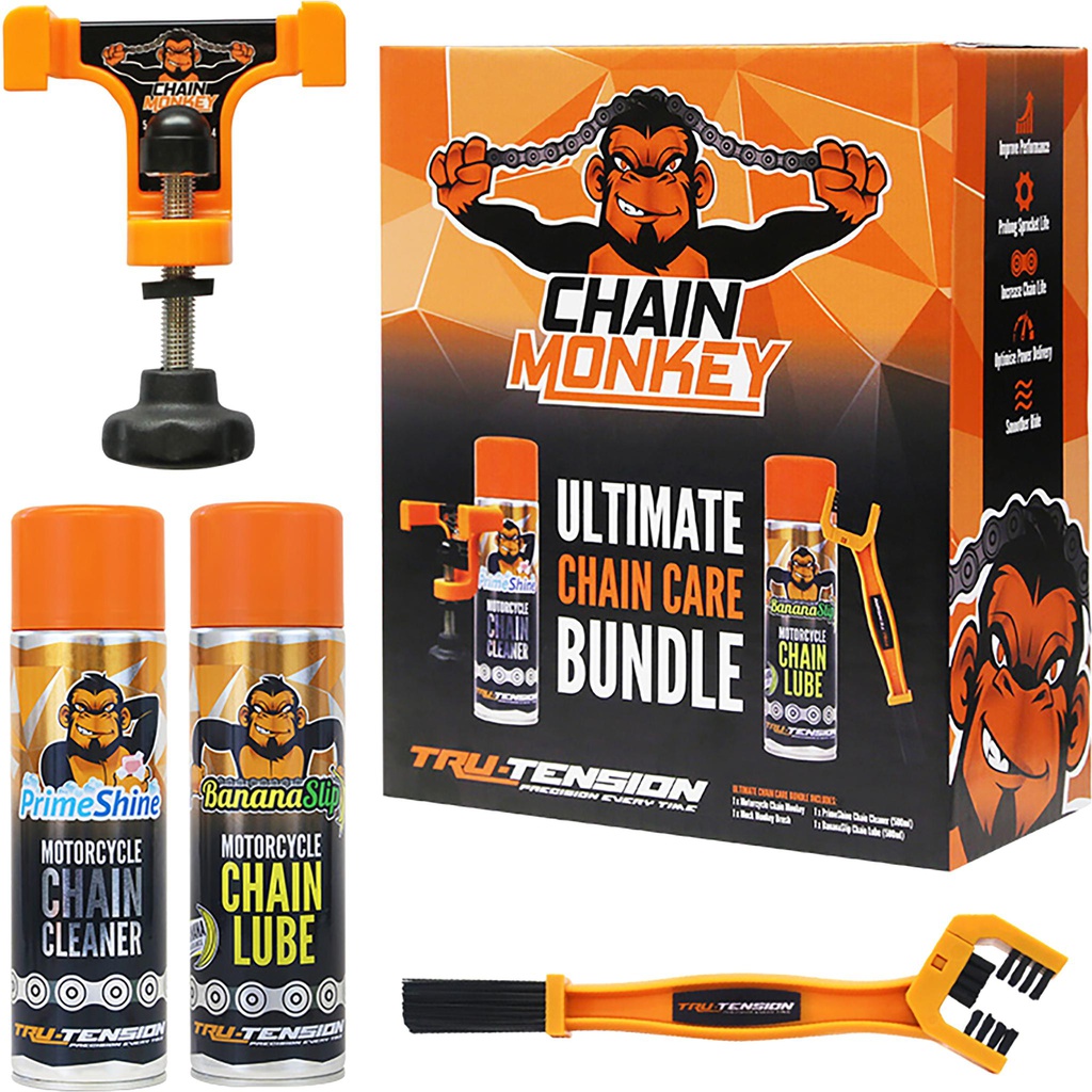 TruTension Ultimate Chain Cleaner/Lube/Tensioner Care Bundle Parts Giant