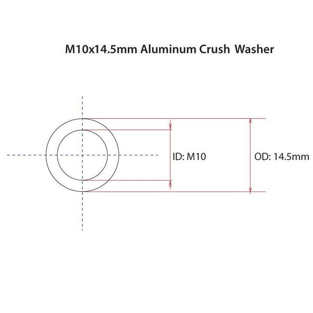Bolt Brake Banjo Bolt Crush Washers Parts Giant