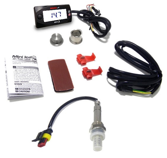 Koso Mini 3 Air/Fuel Ratio Meter Parts Giant