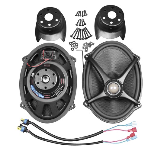 J&M Rokker Speakers for Boom Saddlebag Lid Kit Parts Giant