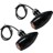 Black with Amber Bulbs