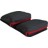 Black/Red Zipper