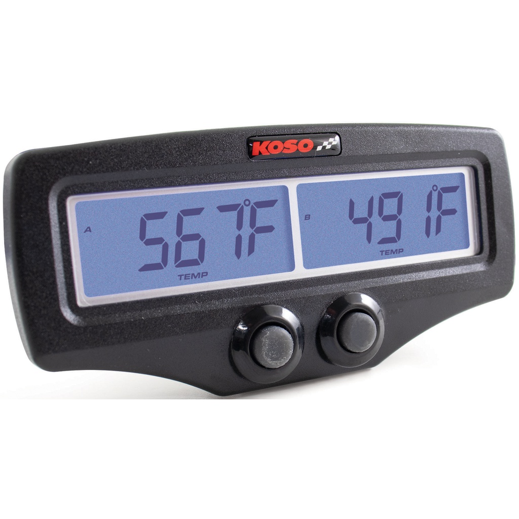 Koso Dual EGT Gauge with Standard Probe Kit Parts Giant