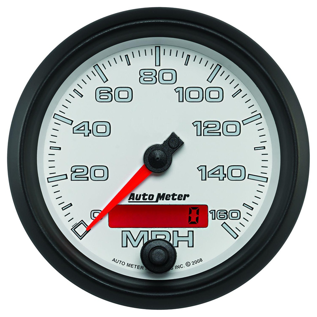 Auto Meter Pro-Cycle Electric Programmable LED Speedometer - Parts Giant