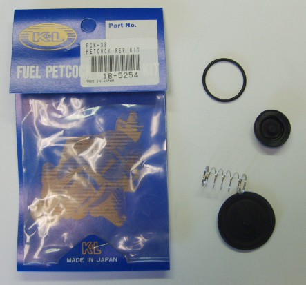 Fuel Petcock Repair Kit K/&L Supply 18-2767